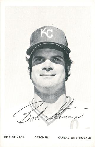 1975 Kansas City Royals Photocards #NNO Bob Stinson Front