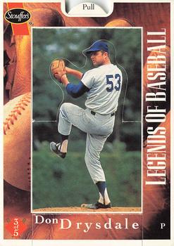 1995 Stouffer's Legends of Baseball #3 Don Drysdale Front
