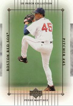 2003 UD Patch Collection #19 Pedro Martinez Front
