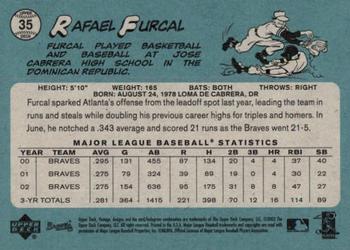 2003 Upper Deck Vintage #35 Rafael Furcal Back