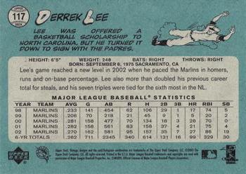 2003 Upper Deck Vintage #117 Derrek Lee Back