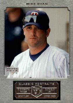 2003 Upper Deck Classic Portraits #125 Mike Ryan Front