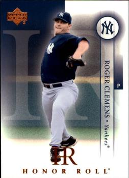 2003 Upper Deck Honor Roll #6 Roger Clemens Front