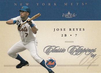 2004 Fleer Classic Clippings #3 Jose Reyes Front