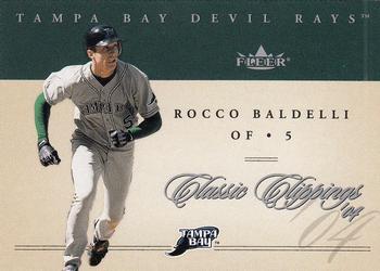 2004 Fleer Classic Clippings #19 Rocco Baldelli Front