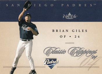 2004 Fleer Classic Clippings #57 Brian Giles Front