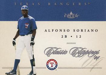 2004 Fleer Classic Clippings #66 Alfonso Soriano Front