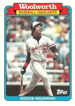 1988 Topps Woolworth Baseball Highlights #5 Eddie Murray Front