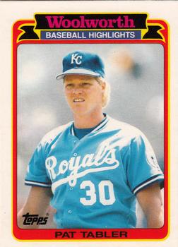 1989 Topps Woolworth Baseball Highlights #18 Pat Tabler Front