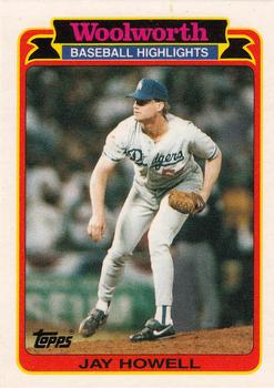 1989 Topps Woolworth Baseball Highlights #30 Jay Howell Front