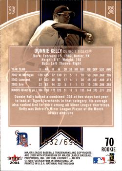 2004 Fleer National Pastime #70 Donnie Kelly Back