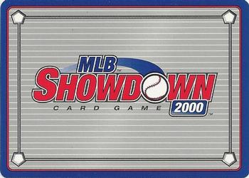 2000 MLB Showdown 1st Edition #113 Sean Casey Back