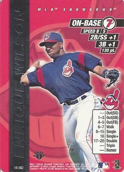 2000 MLB Showdown 1st Edition #141 Enrique Wilson Front