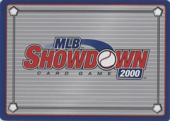 2000 MLB Showdown 1st Edition #169 C.J. Nitkowski Back