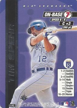 2000 MLB Showdown 1st Edition #214 Tim Spehr Front