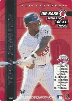 2000 MLB Showdown 1st Edition #252 Torii Hunter Front