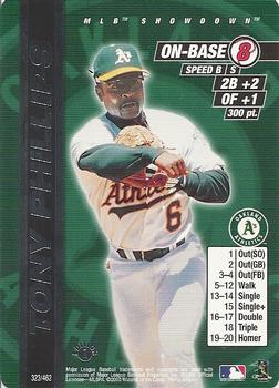 2000 MLB Showdown 1st Edition #323 Tony Phillips Front