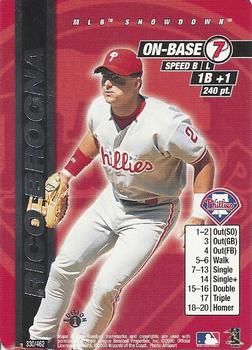 2000 MLB Showdown 1st Edition #330 Rico Brogna Front