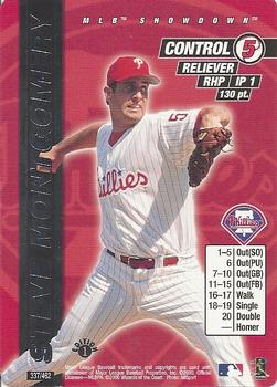 2000 MLB Showdown 1st Edition #337 Steve Montgomery Front