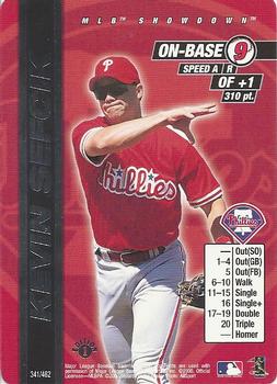 2000 MLB Showdown 1st Edition #341 Kevin Sefcik Front
