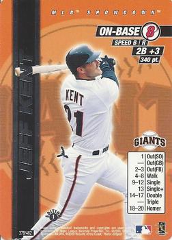 2000 MLB Showdown 1st Edition #379 Jeff Kent Front