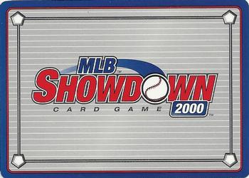2000 MLB Showdown 1st Edition #041 Greg Maddux Back