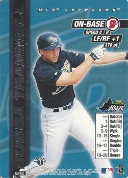 2000 MLB Showdown 1st Edition #428 Bubba Trammell Front