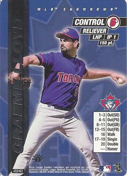 2000 MLB Showdown 1st Edition #458 Graeme Lloyd Front
