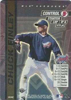 2000 MLB Showdown 1st Edition #005 Chuck Finley Front