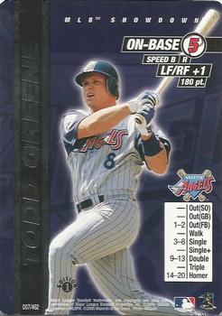 2000 MLB Showdown 1st Edition #007 Todd Greene Front