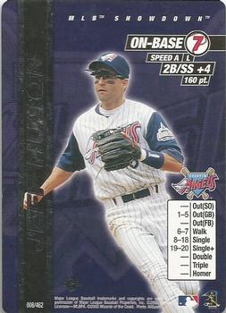 2000 MLB Showdown 1st Edition #008 Jeff Huson Front