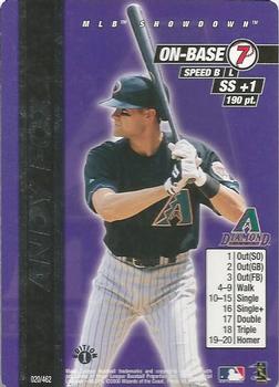 2000 MLB Showdown 1st Edition #020 Andy Fox Front