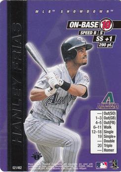 2000 MLB Showdown 1st Edition #021 Hanley Frias Front