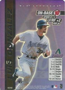 2000 MLB Showdown 1st Edition #023 Luis Gonzalez Front
