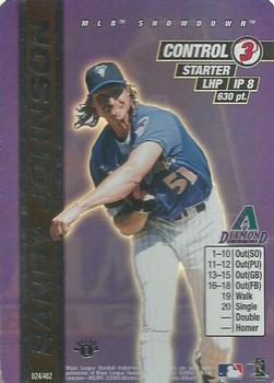 2000 MLB Showdown 1st Edition #024 Randy Johnson Front
