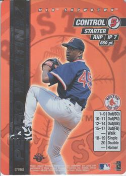 2000 MLB Showdown 1st Edition #071 Pedro Martinez Front