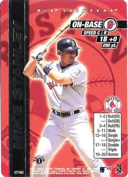 2000 MLB Showdown 1st Edition #077 Mike Stanley Front