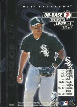 2000 MLB Showdown 1st Edition #102 Carlos Lee Front