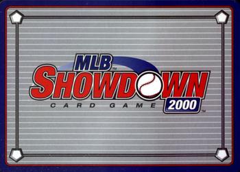 2000 MLB Showdown 1st Edition #109 Frank Thomas Back