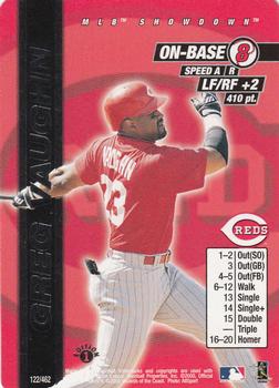 2000 MLB Showdown 1st Edition #122 Greg Vaughn Front