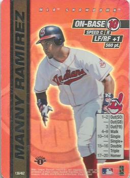 2000 MLB Showdown 1st Edition #136 Manny Ramirez Front