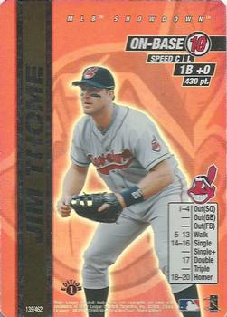 2000 MLB Showdown 1st Edition #139 Jim Thome Front