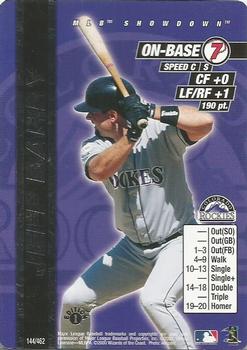 2000 MLB Showdown 1st Edition #144 Jeff Barry Front