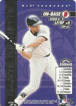 2000 MLB Showdown 1st Edition #145 Dante Bichette Front