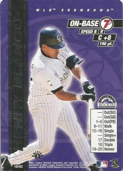2000 MLB Showdown 1st Edition #146 Henry Blanco Front