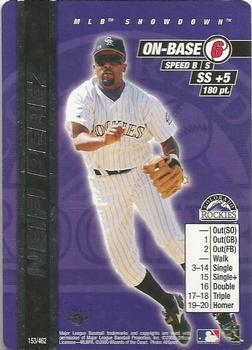 2000 MLB Showdown 1st Edition #153 Neifi Perez Front