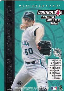 2000 MLB Showdown 1st Edition #176 Ryan Dempster Front