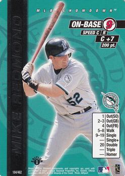 2000 MLB Showdown 1st Edition #184 Mike Redmond Front