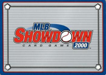 2000 MLB Showdown 1st Edition #190 Tim Bogar Back