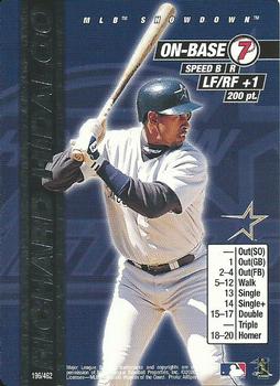 2000 MLB Showdown 1st Edition #196 Richard Hidalgo Front